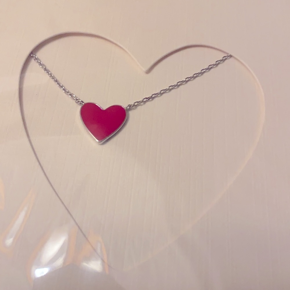 Be my Valentine necklace 14K plated gold plated